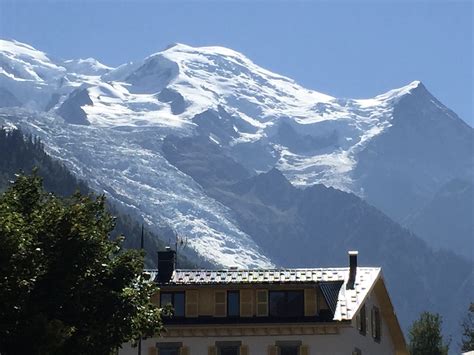 Der Mont Blanc Von Chamonix Aus Foto And Bild Natur Bilder Auf