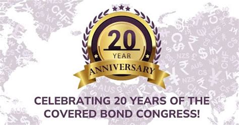 Celebrating 20 Years Of The Covered Bond Congress Euromoney Conferences