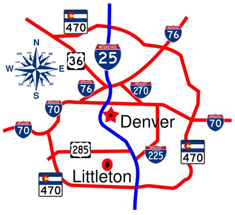 I 25 Denver Mapsofnet