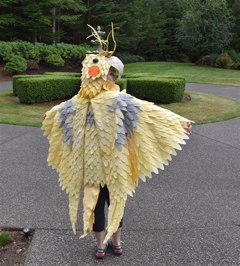 My Cockatiel Bird Costume Trick Or Treat Costume Halloween Outfits