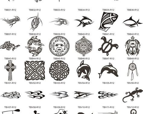 Tribal Tattoo Symbols And Meanings Tribal Tattoos Design