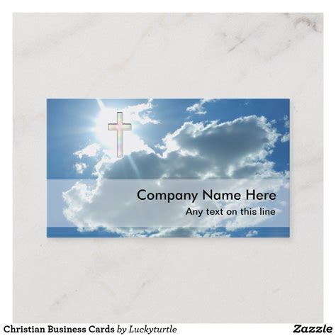 Christian Business Cards Zazzle Christian Business Business Cards