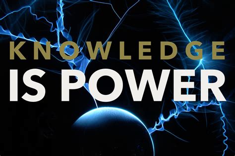 Do You Think Knowledge Is Power
