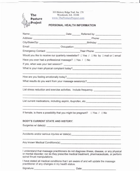 Free Printable Counseling Intake Forms