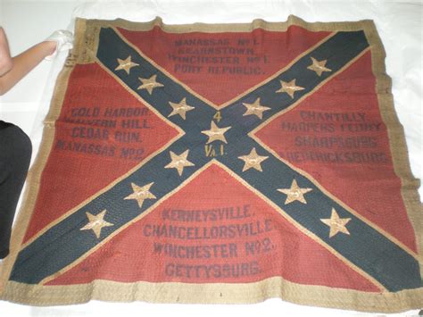 The 4th Virginia Infantry 4th Va Inf Battle Flag The Real One