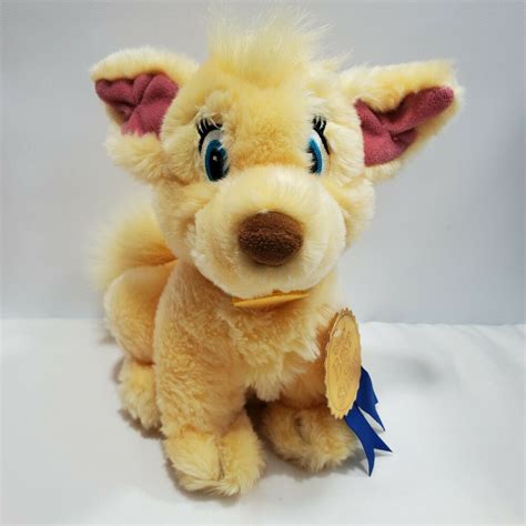 Disney Store Lady And The Tramp Scamps Adventure Angel Plush Stuffed 9