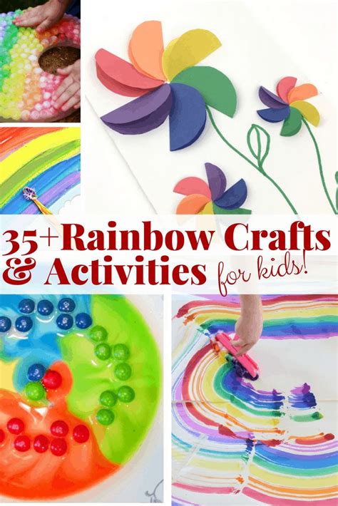 Rainbow Crafts And Activities For Kids ~ Twitchetts Rainbow Crafts