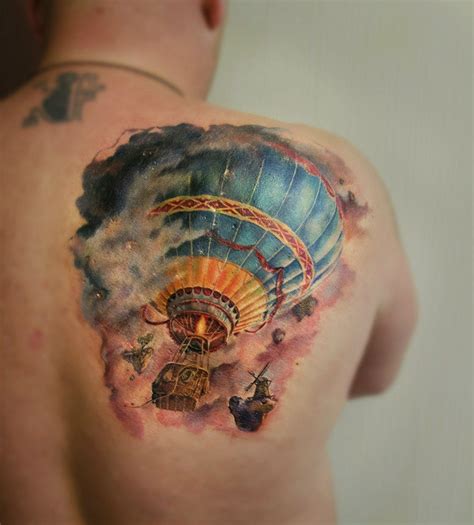 Hot Air Balloon Tattoos Designs Ideas And Meaning Tattoos For You My Xxx Hot Girl