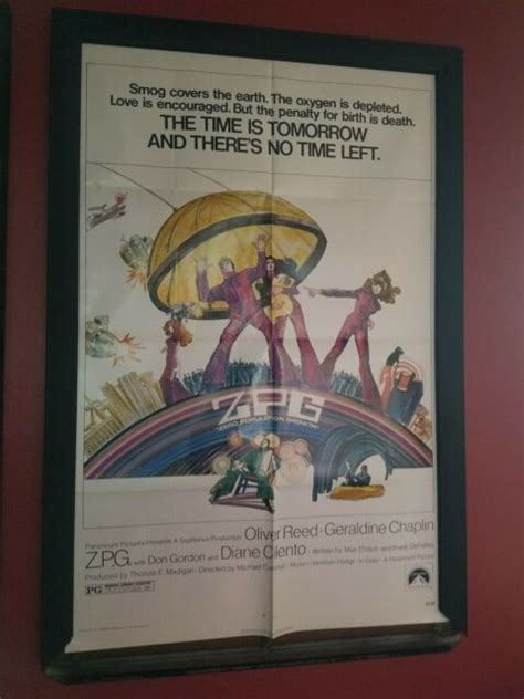 vintage zpg zero population growth movieposter 1972 sci fi thriller ebay