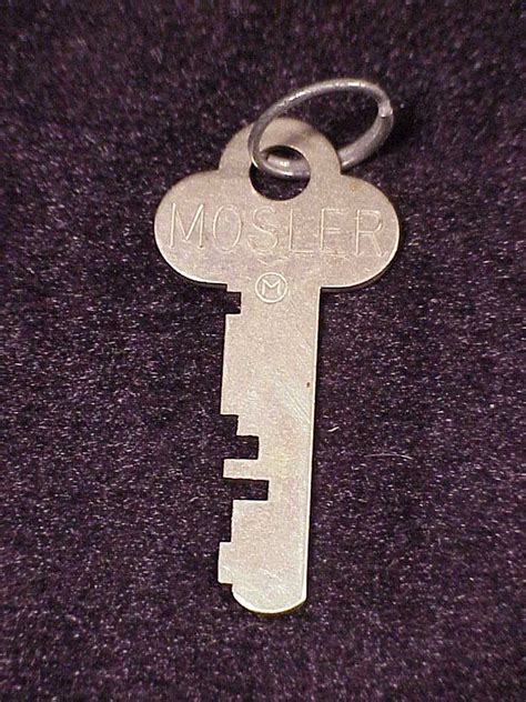 They're used to store valuables, documents, and other valuable items for safe keeping. Old Mosler Safety Deposit Box Key, number 547 - Locks, Keys
