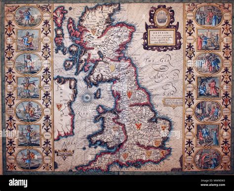 17th Century Map Of England Hi Res Stock Photography And Images Alamy