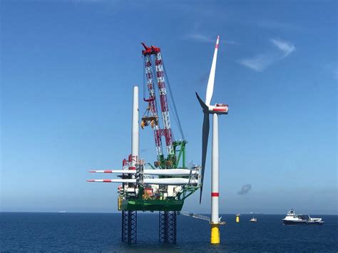 Turbine Installation Kicked Off At Seamade Belgiums Largest Offshore
