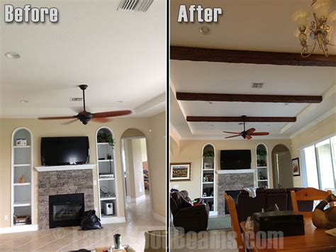 Diy Interior Design With Faux Wood Before And After Barron Designs