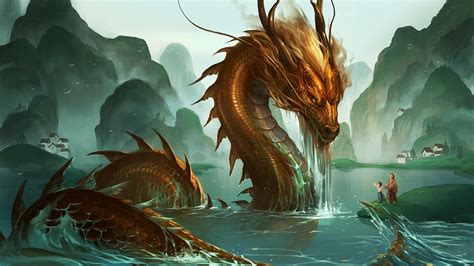 Fantasy Art Artwork Dragon Monster Creature Wallpapers Hd