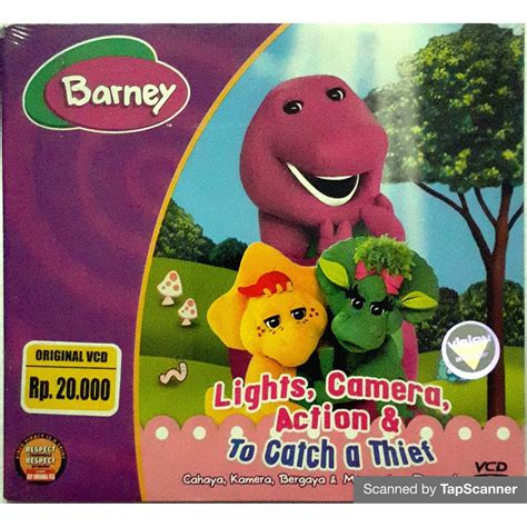 Jual Barney Lights Camera Action And To Catch A Thief Vcd Original