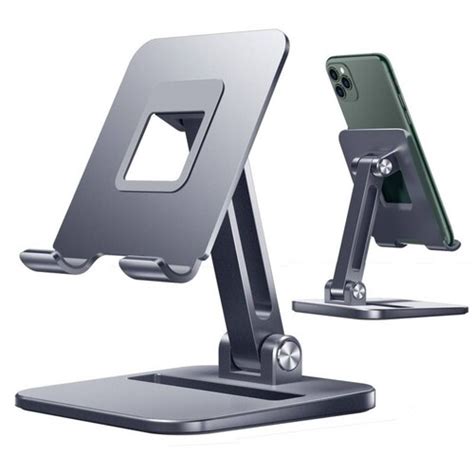 Soporte Celular Tablet Xundd Multi Angulos Ajustable Aluminio Gris