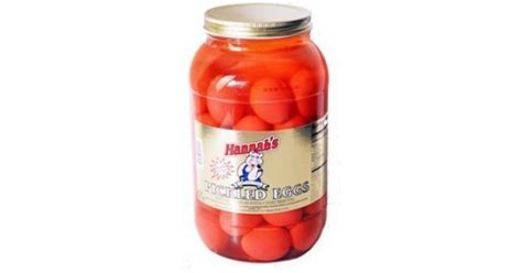 Hannahs Pickled Eggs 46 Ct Gallon Jar