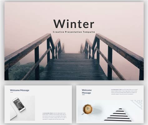 25 Best Free Winter Powerpoint Ppt Templates Slide And Backgrounds 2020
