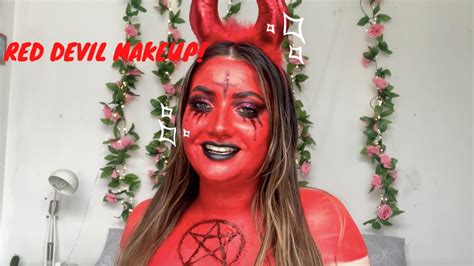 Red Devil Makeup Youtube