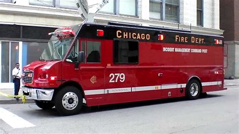 Chicago Fire Department Incident Management Command Post