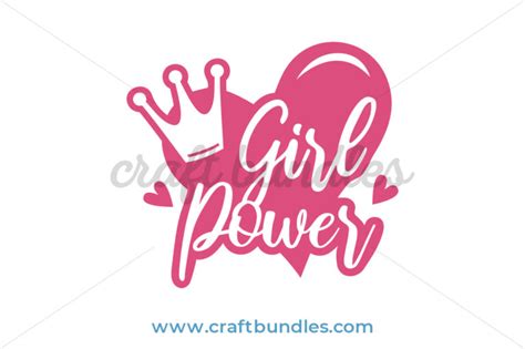 Girl Power Svg Cut File Craftbundles