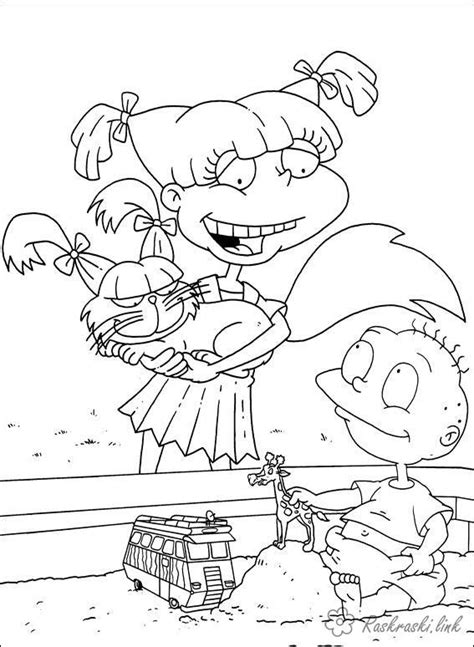 Rugrats Free Coloring Pages Online Print