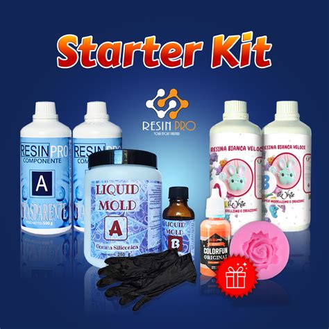 Starter Kit Pro With Silicone Rubber For Casting Resinpro