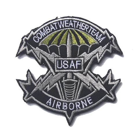 United States Usaf Airborne Patches Morale Hook Back Patches Military