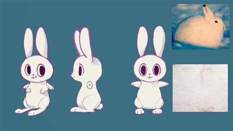Rams Horn Finished Bunny Model Sheet