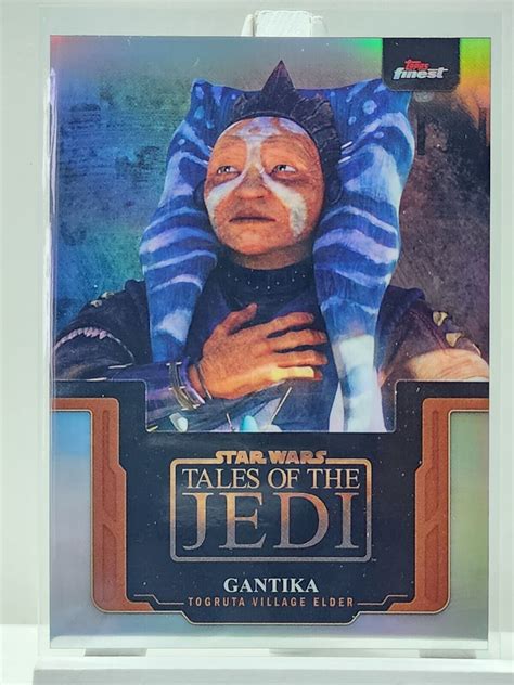 2023 Topps Star Wars Finest Single Tales Of The Jedi Insert Card