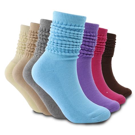 Fashionable Wholesale Cotton Extra Long Heavy Slouchy Socks Custom