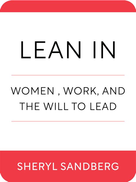 Lean In Book Summary By Sheryl Sandberg