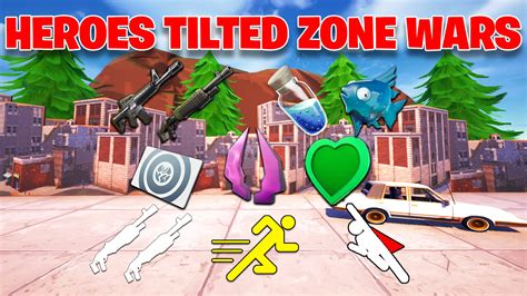🦸 Heroes Tilted Zone Wars ⭐ 6740 3269 3677 By Excapeue Fortnite