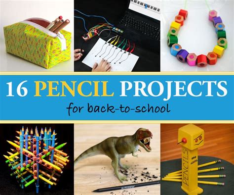 16 Pencil Projects For Back To School Pencil Project Zipper Pencil