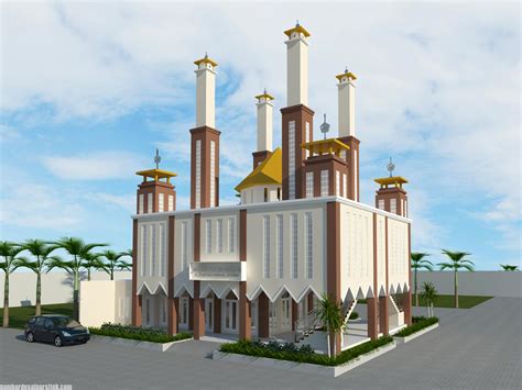Pagar Masjid Minimalis Modern Inspirasi Terbaru