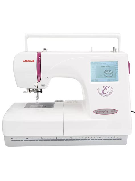 Janome Memory Craft 350e Embroidery Machine At John Lewis And Partners