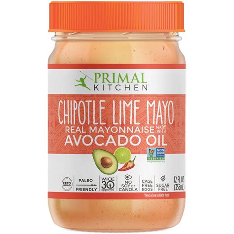 Wash, dry, and slice your cucumbers into the size of your liking. Primal Kitchen Chipotle Lime Mayo Avocado Oil Real ...