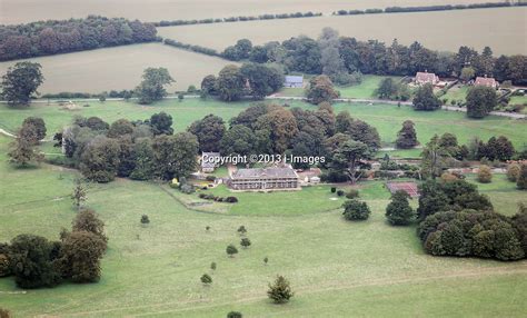 Aerial Views Of Anmer Hall In Anmer I Images