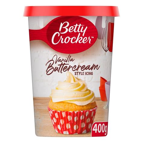 Ocado Betty Crocker Ready Spread Vanilla Buttercream Icing 450g