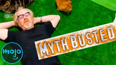 Top 10 Weirdest Myths Busted On Mythbusters Articles On