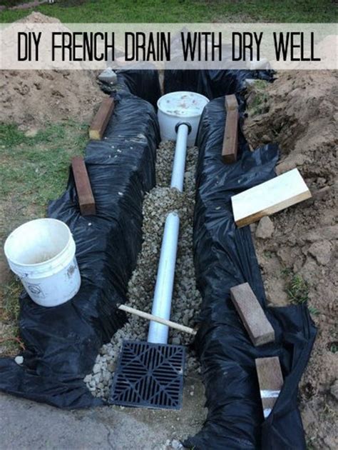 Do you have drainage problems in your lawn or yard? DIY French Drain With Dry Well - Homestead & Survival