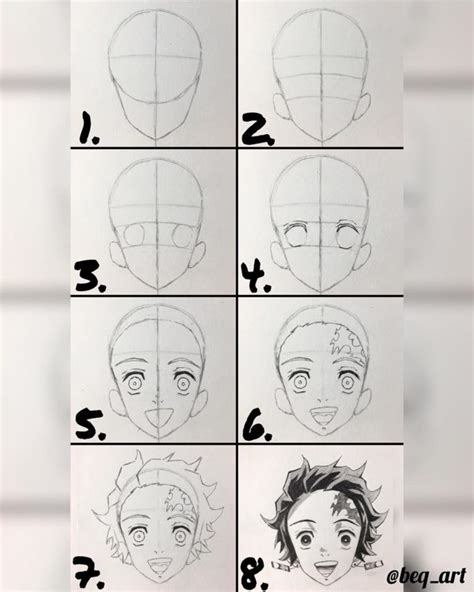 10 Anime Drawing Tutorials For Beginners Step By Step Do It Before Me