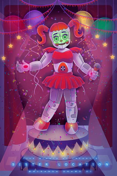 Sister Location Circus Baby By Mirandab01 On Deviantart