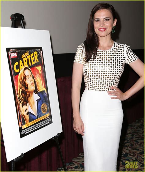 Hayley Atwell Marvel One Shot Agent Carter Screening Photo