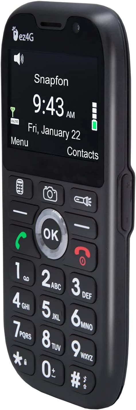 Buy Snapfon Ez4g Unlocked Big Button Cellphone For Seniors