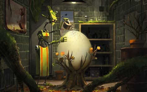 Wallpaper Fantasy Art World Lighting Games Screenshot 1680x1050