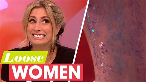 Stacey Proudly Shows Off Her Hairy Legs Loose Women Youtube