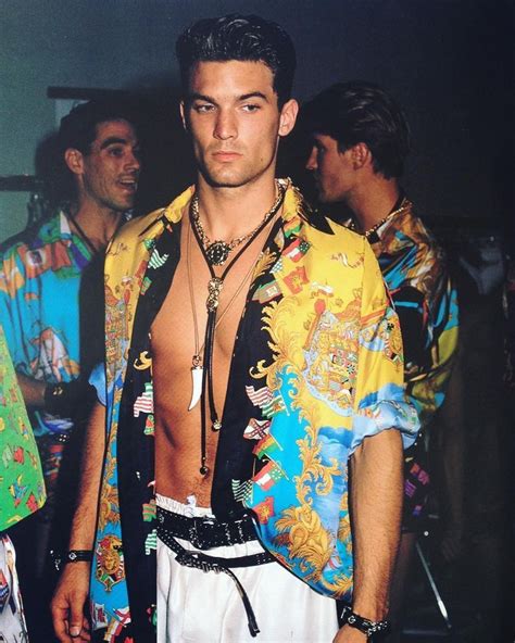 Gianni Versace Mens Spring Summer 1992 Backstage South Beach Miami