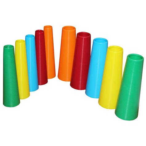 Plastic Stacking Cones Small Set Of 30