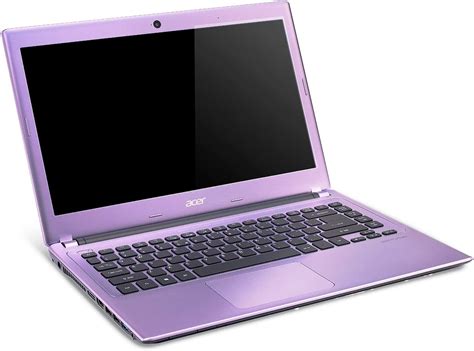Acer Aspire V5 431 14 Inch Laptop Purple Intel Pentium B987 15ghz